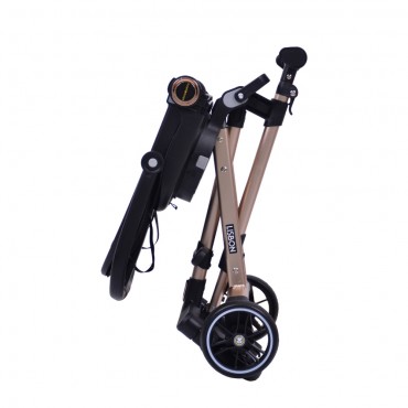 ChrisOlins 630G Stroller Lisbon Gold Premium Reversible Seat Light Weight Travel