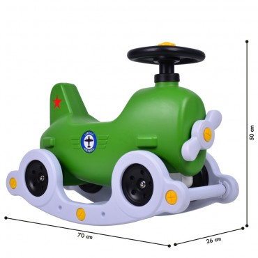 Labeille KC 175 2in1 Air Force Balance Bike Rocking