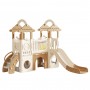 Labeille KC 556 6in1 Tree Playhouse Slide Tunnel Bridge Basketball