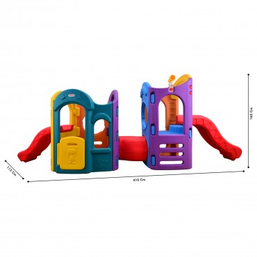 Junior Labeille ZK 02401 8in1 Adjustable Playground Playhouse Slide Tunnel Climb