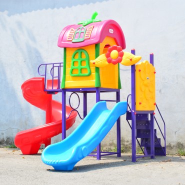 Junior Labeille ZK 34401 5in1 Twisty Playground Playhouse Climb Slide