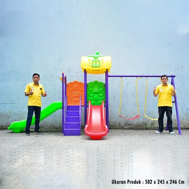 Junior Labeille ZK 34403 5in1 Playground Playhouse Slide Swing