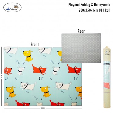 Labeille 200x150x1cm 011 Roll Playmat Fatdog & Honeycomb