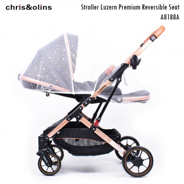 ChrisOlins A8188A Stroller Luzern Premium Reversible Seat