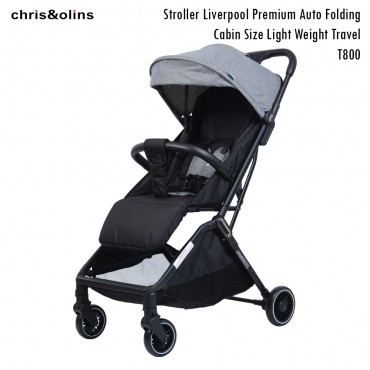 ChrisOlins T800 Stroller Liverpool Premium Auto Folding Cabin Size Light Weight Travel
