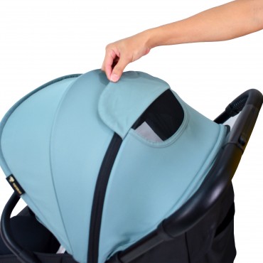 ChrisOlins T800 Stroller Liverpool Premium Auto Folding Cabin Size Light Weight Travel (Twin)